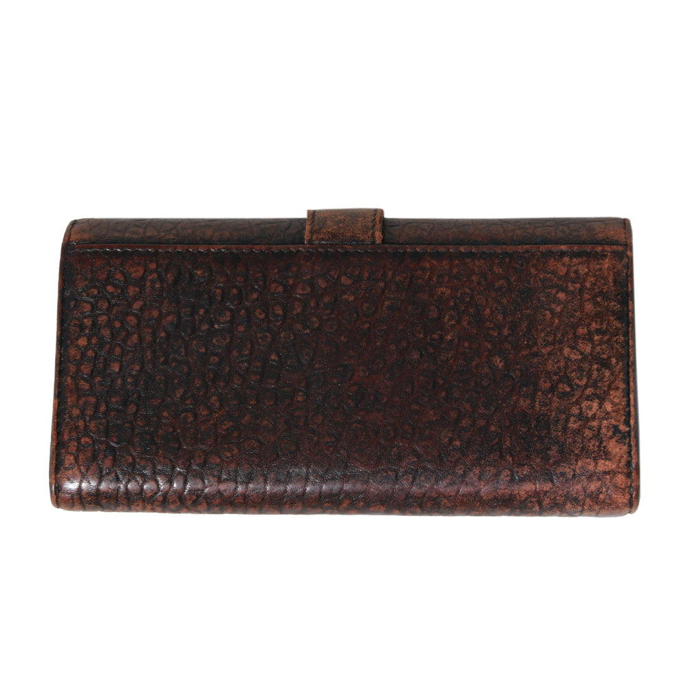 
                
                    Load image into Gallery viewer, Gucci Stirrup Brown Wallet
                
            